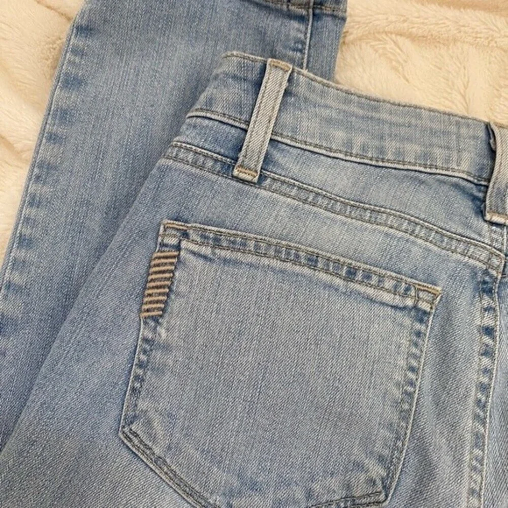 Paige Skyline Ankle Peg jeans size 25 light wash, skinny/tapered cropped jeans